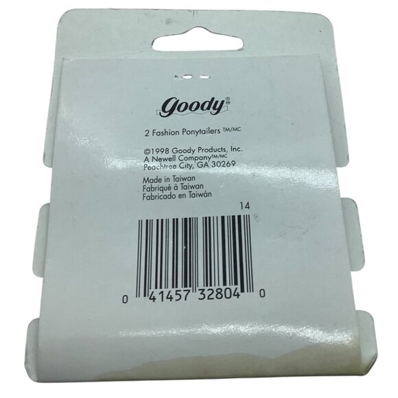 Vtg 1998 Goody Mad About Plaid Fashion Ponytailers NEW Academia School Uniform - Picture 2 of 3